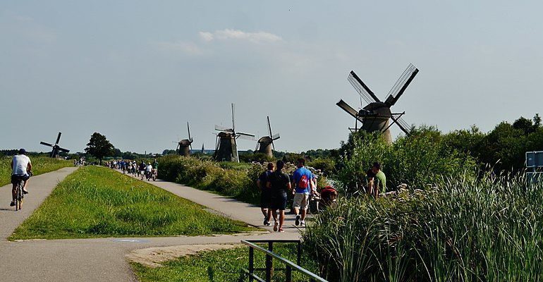 Moulins à vent de Kinderdijk, Pays-Bas