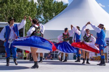 Polnischer traditioneller Tanz
