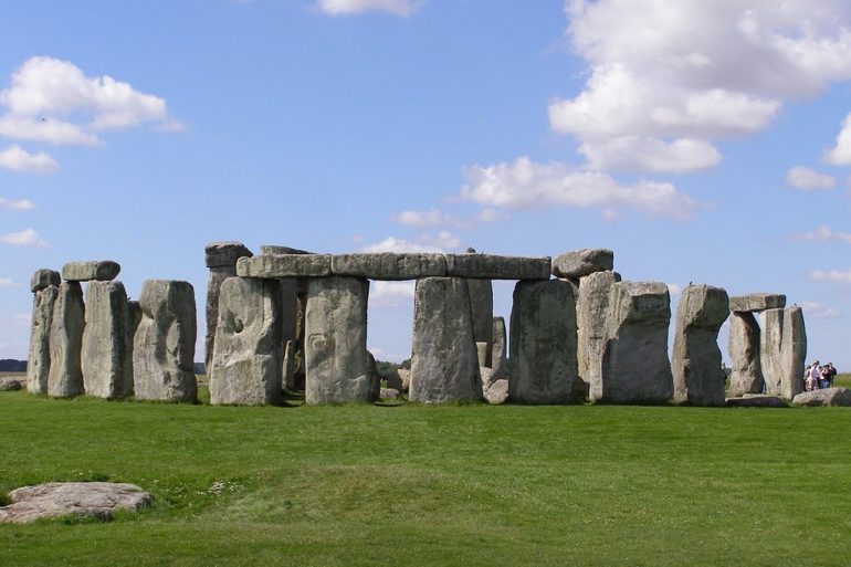 Stonehenge, Wiltshire, Angleterre.