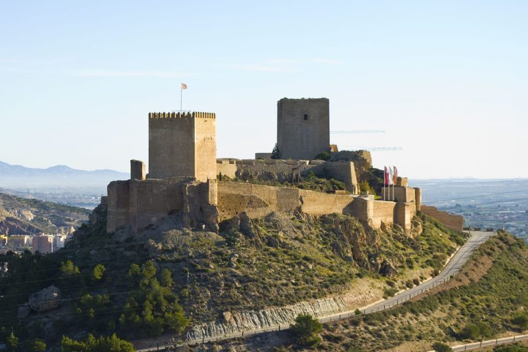 Castillo de Lorca (Château de Lorca), Espagne