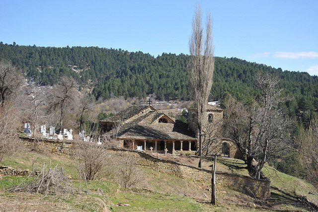 Post-Byzantijnse kerken in Voskopoja en Vithkuqi, Albanië