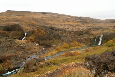 Gjáin, vallée de Þjórsárdalur, Islande