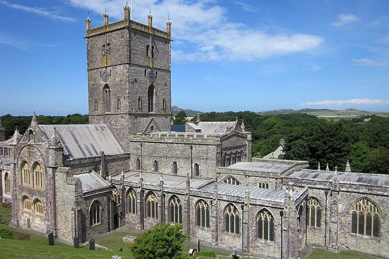 St Davids Cathedral, Pembrokeshire, Wales