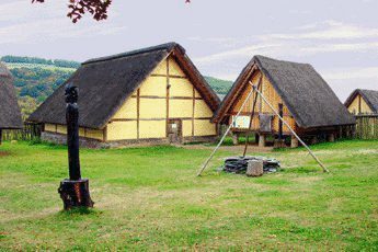 Reconstruction of Celtic settlement (reference image)