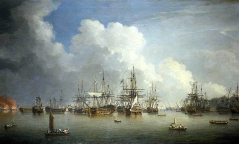 Spanish Fleet at Havana, 1762
