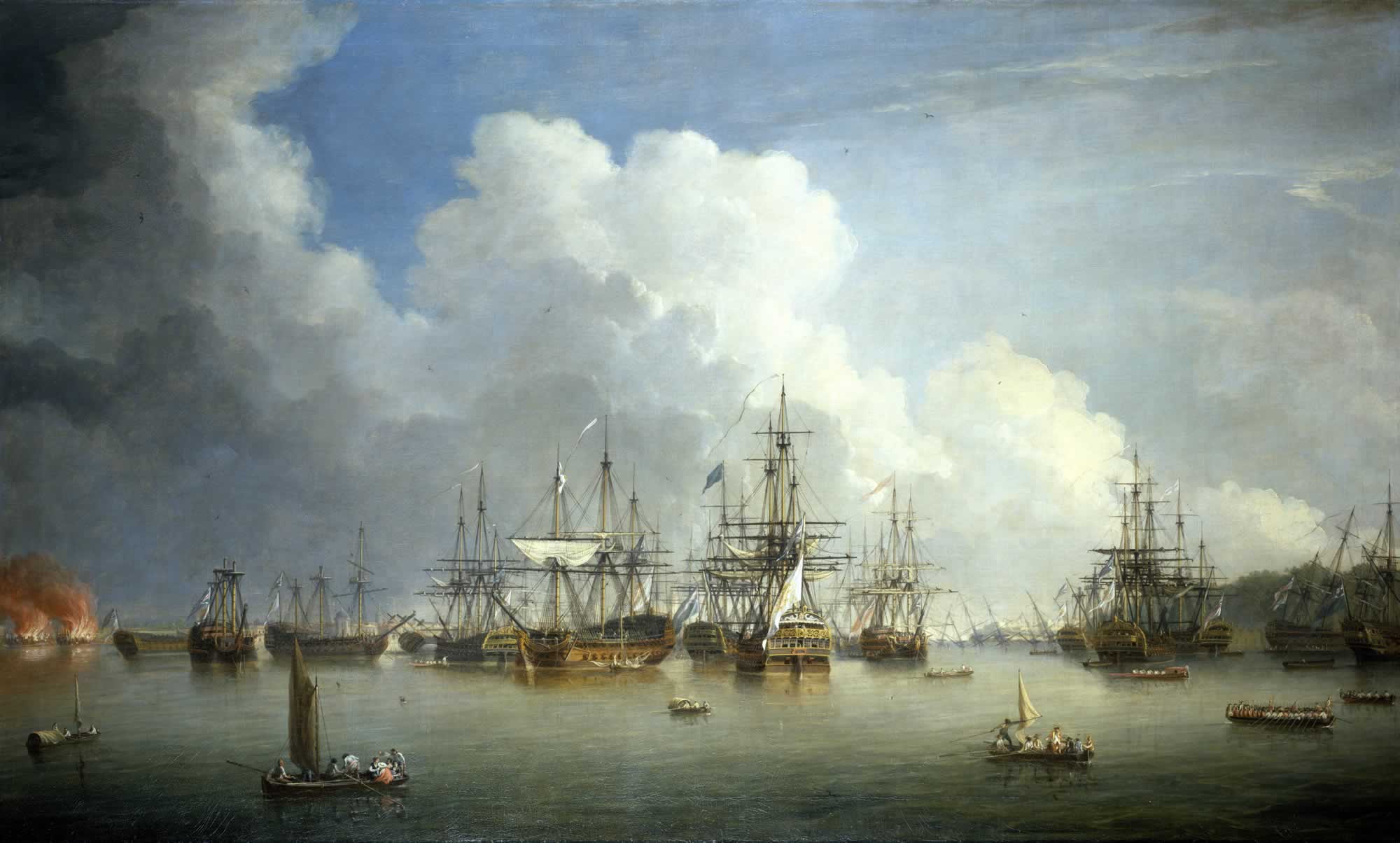 Flota española en La Habana, 1762