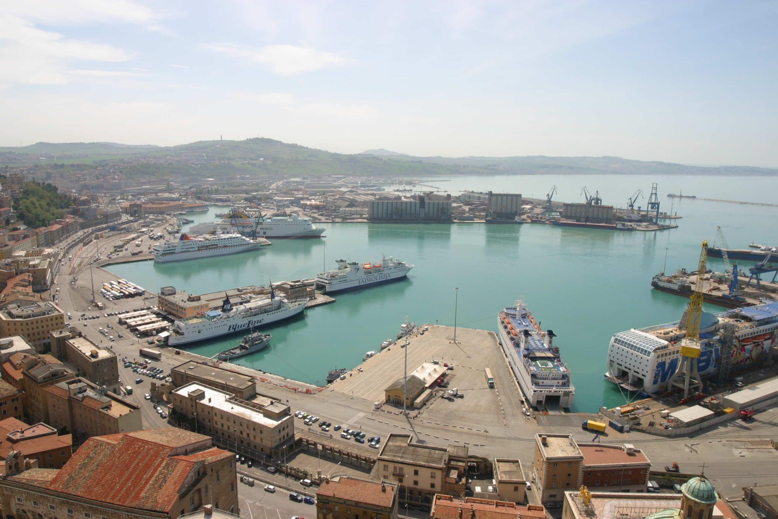 Hafen von Ancona, Italien