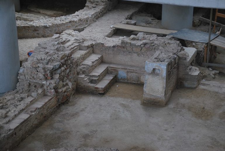 Excavation Site under the Acropolis Museum, Athens