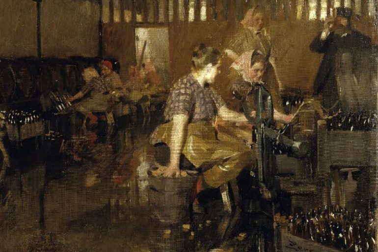 The little brewery - Anders Zorn (1890)
