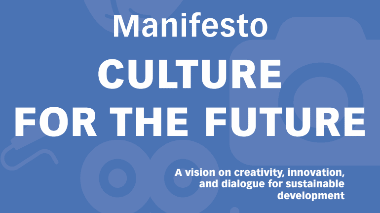 Manifesto 'Culture for the Future'