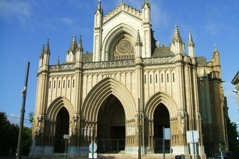 Catedral Santa María in Vitoria-Gasteiz, Spain,