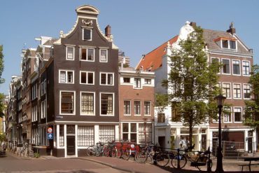 Herengracht, un barrio exclusivo en el anillo de canales de Ámsterdam, declarado Patrimonio de la Humanidad por la UNESCO.