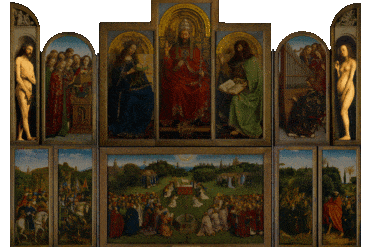 The adoration of true love in the Ghent Altarpiece