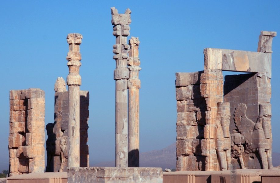 Poort van alle naties in Persepolis, Iran