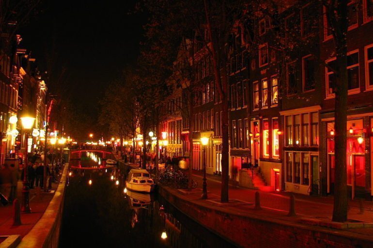 The Red Light District (De Wallen) has been in existence since the medieval times.