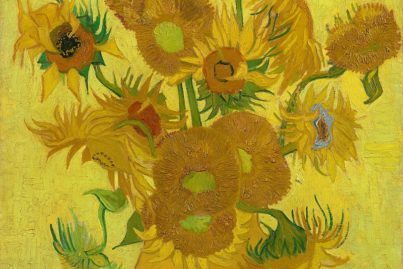 Les tournesols de Vincent Van Gogh.