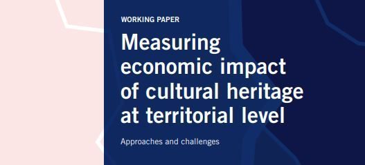 ESPON working paper 'Measuring economic impact of cultural heritage at territorial level'