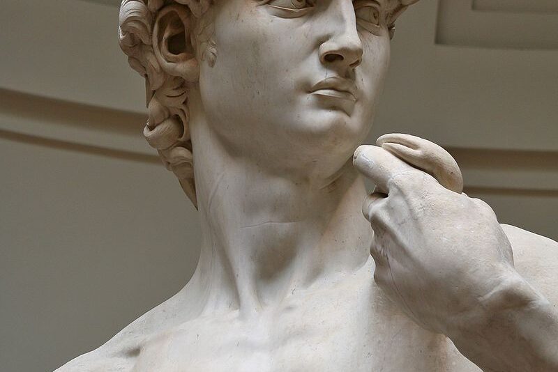 'David' by Michelangelo was one of the statues to be 'given life'.