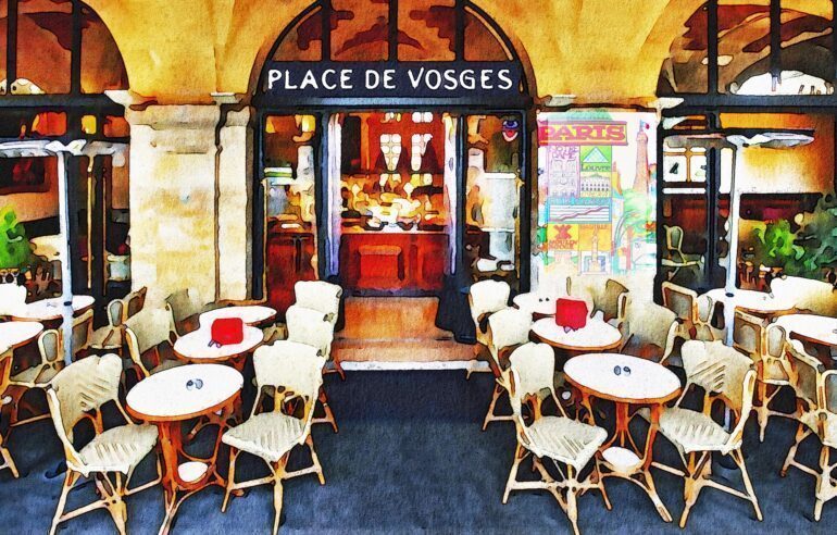 Bistros and cafes are an iconic part of Parisian culture.