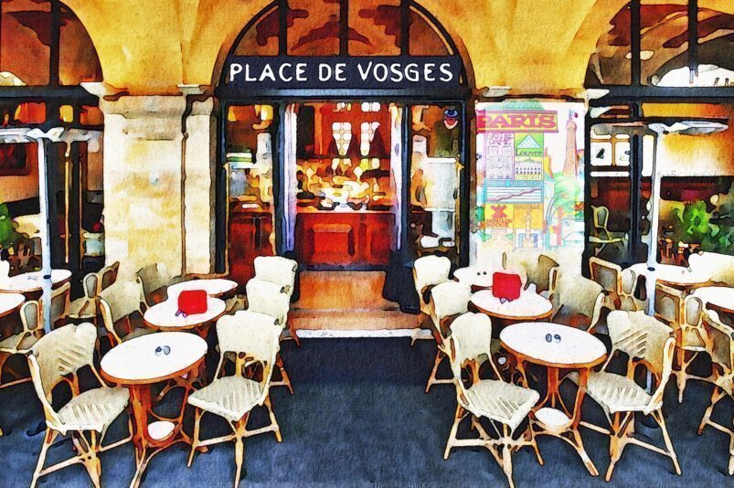 Bistro's en cafés zijn een iconisch onderdeel van de Parijse cultuur.