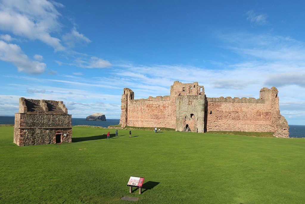 Tantallon Castle in Schotland