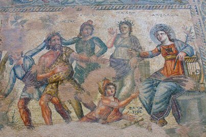 Maison de la mosaïque de Dionysos, Paphos.