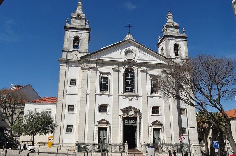 The Church of Santa Isabel in Lisboa, Portugal