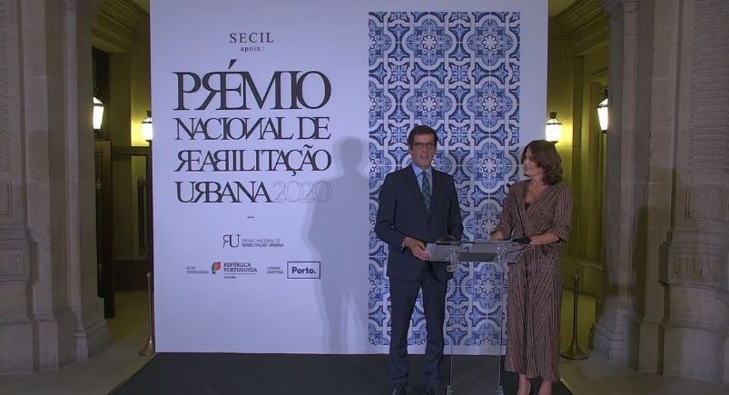 De Portugese nationale prijs voor stadsherstel