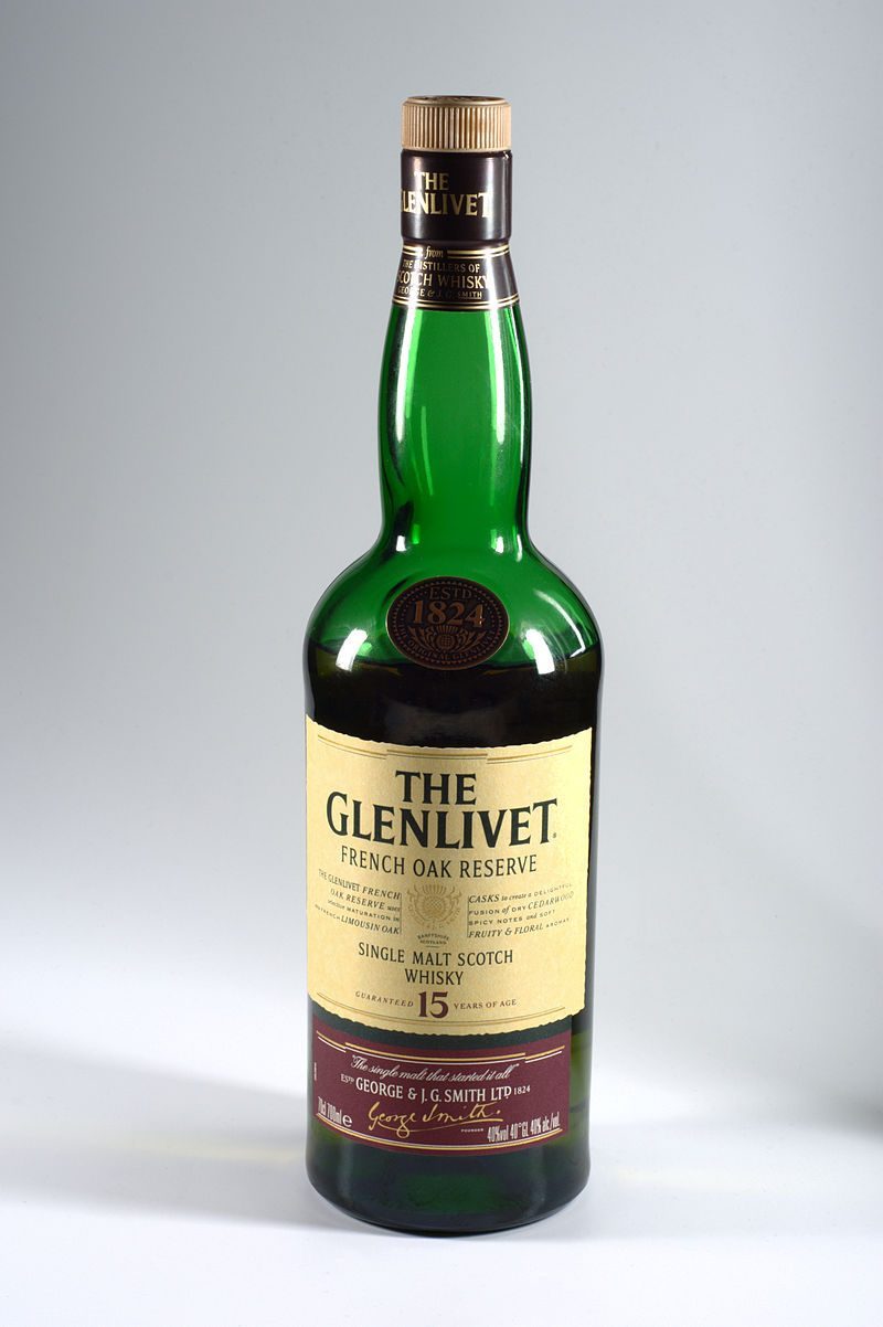 Glenlivet Whisky.