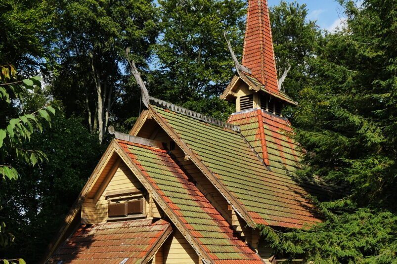 The wooden church in Stiege, Germany