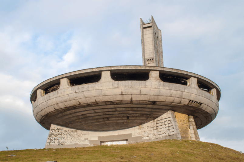 Buzludzha Monument in Kazanlak, Bulgaria