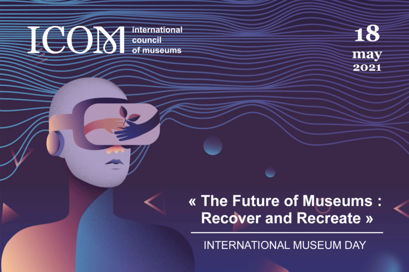 The banner for 2021's International Museums Day.
