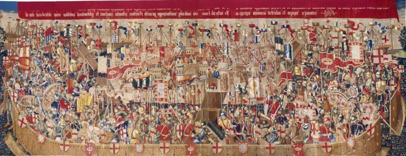 One of the tapestries of Pastrana