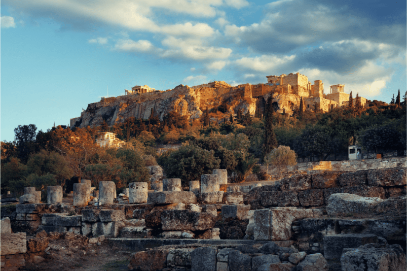 Acropolis in Athens, Greece. Image: rabbit75_cav via Canva CC0