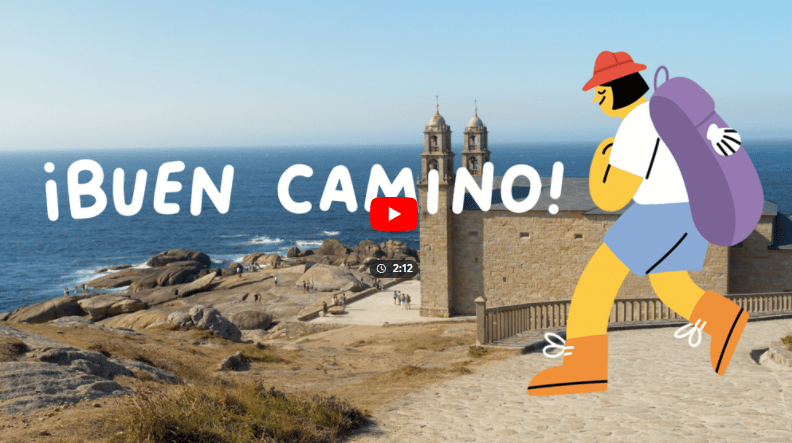 Le '¡Buen Camino! projet. Image : Google Arts et Culture