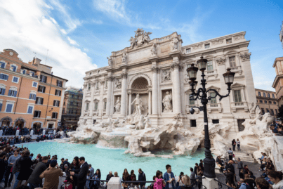 La fontaine de Trevi à Rome, Italie. Source : Kasto via Canva