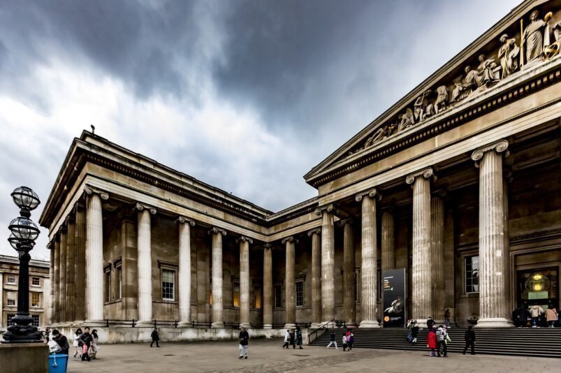 Museo Británico. Imagen vía Pixabay