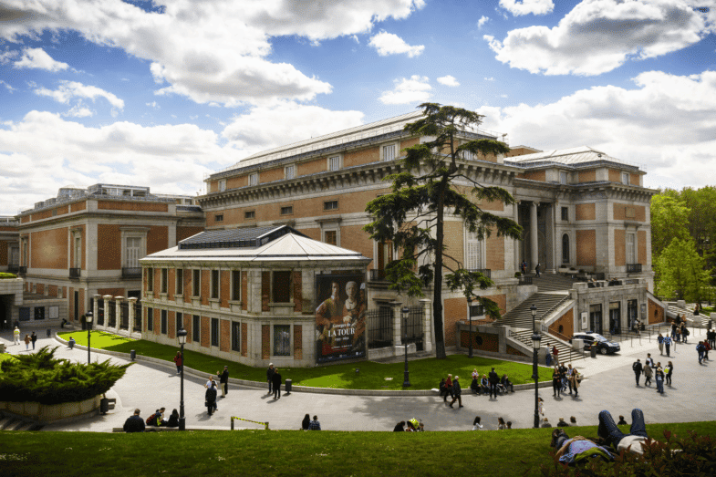 The Museo del Prado, which lent a painting to the exhibition in Moscow. Image via Wikimedia (Public Domain)