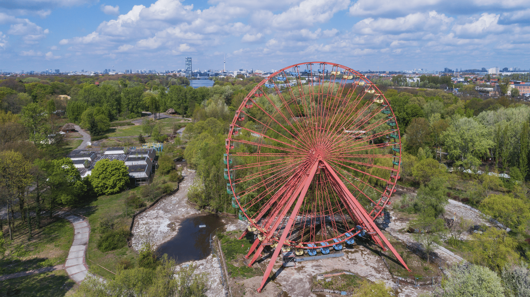 Spreepark's Ferris Wheel. Image: Wikimedia (FAL 1.3)